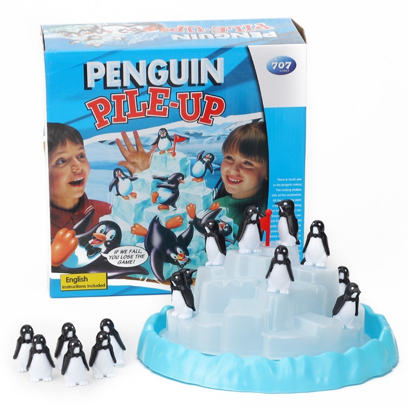 Board Game Saboteur - Brinquedo de Empilhar Pinguins Iceberg: Jogo