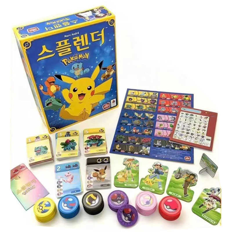 Board Game Quacks - Jogos de tabuleiro Pokémon Dobble Splendor,