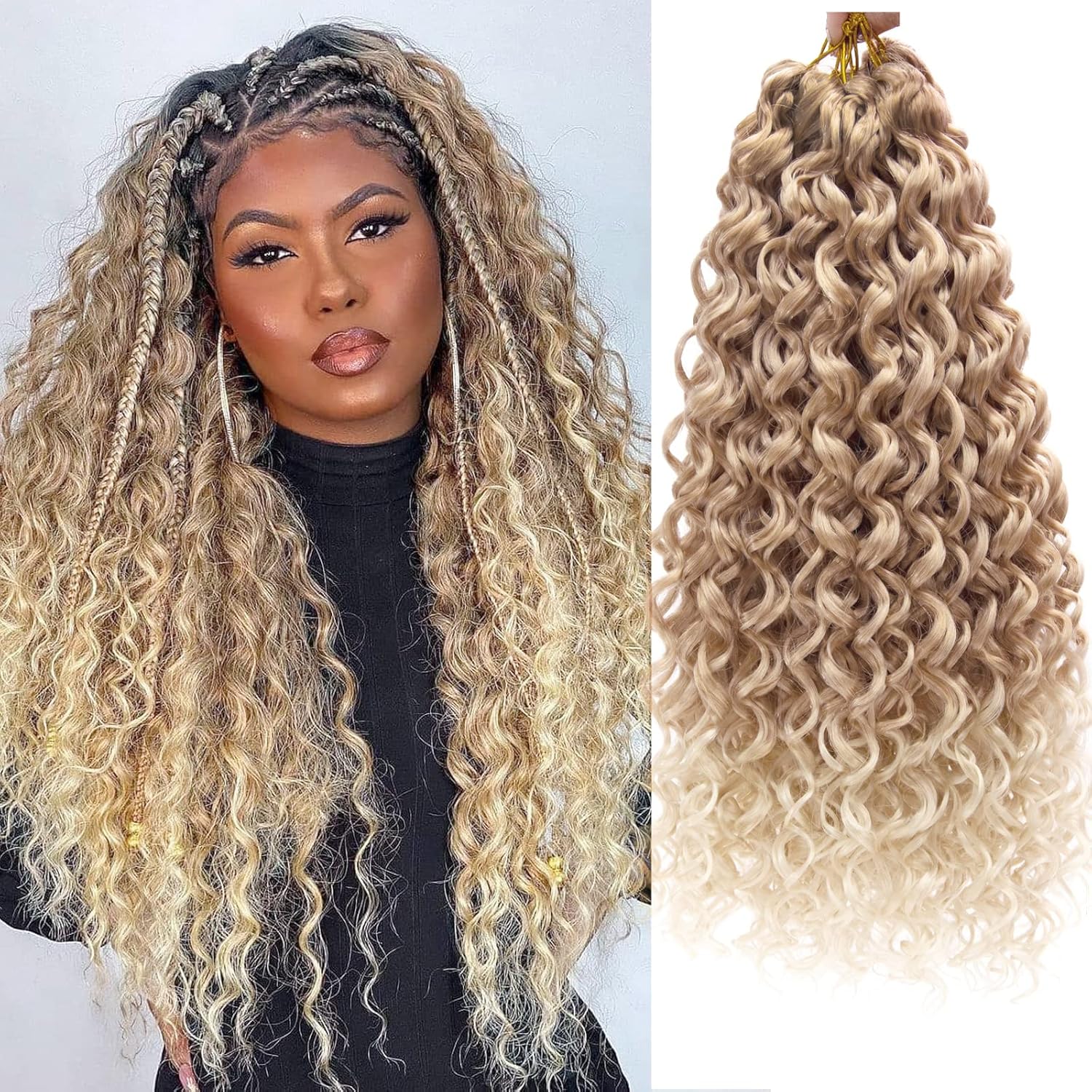 Board Game Yogi - Cabelo Sintético Cacheado GoGo de 18