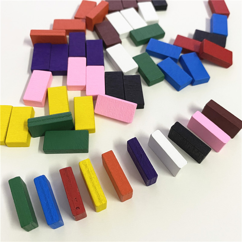 Board Game Impostor - 50 Pcs 20*10*5 milímetros Colorido Tijolo