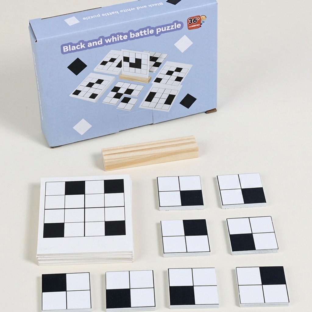 Board Game Quacks - Jogo de Tabuleiro de Madeira Quebra-Cabeça