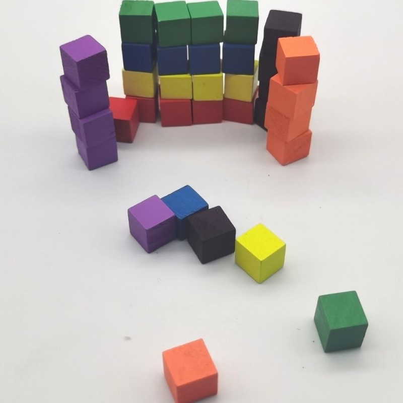 100 unidades/lotes 10mm cubos  - Board Game Impostor avaliação e preço