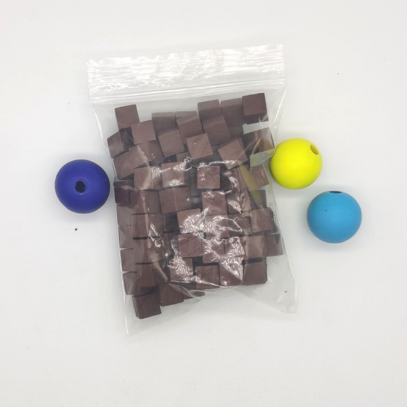 100 unidades/lotes 10mm cubos  - Board Game Impostor avaliação e preço