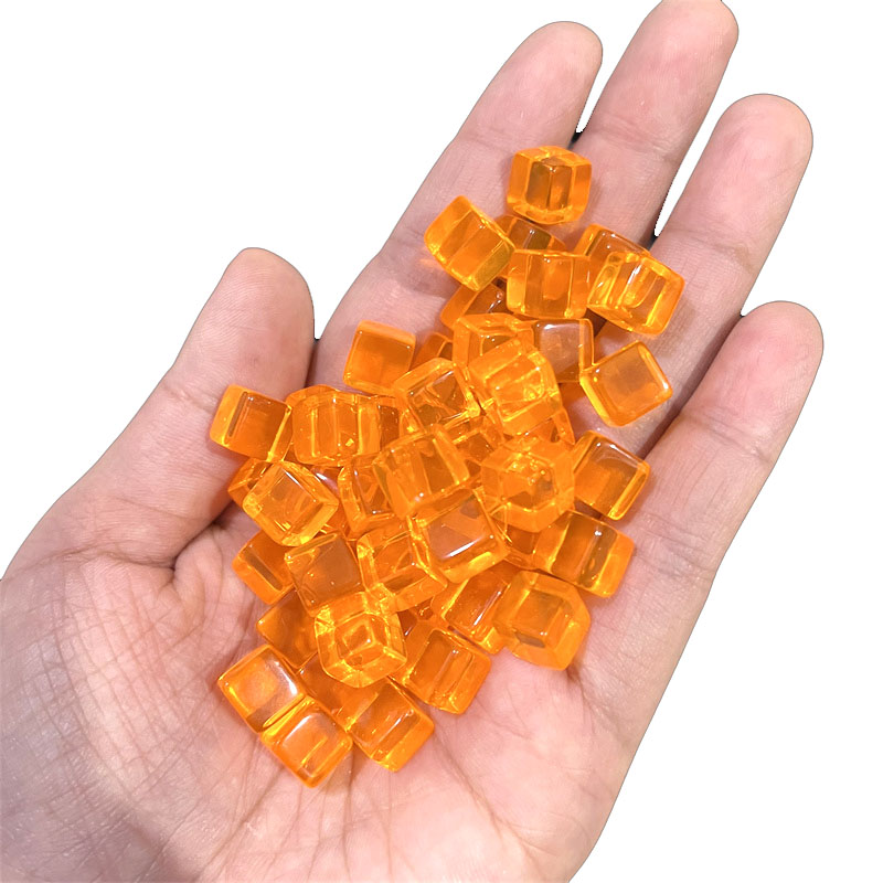 100 pçs/set 8mm cubo claro dad - Board Game Impostor avaliação e preço