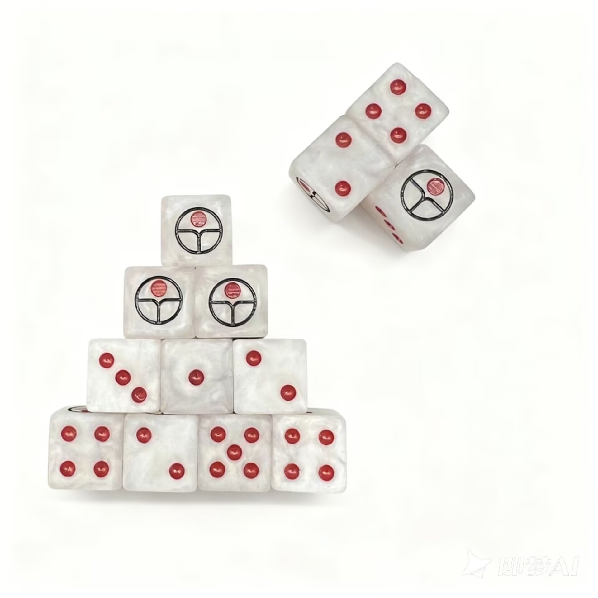 Pacote com 10 Peças de Dados d - Board Game Empire avaliação e preço